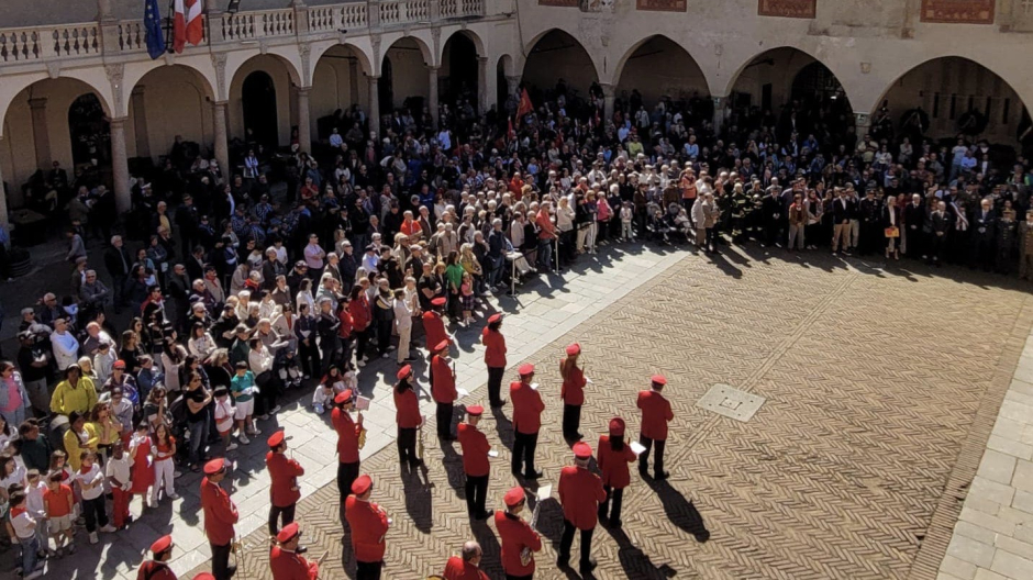 Novara, le celebrazioni per il 25 aprile